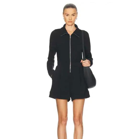 Varley Annika Playsuit - black